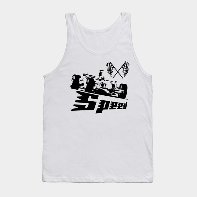 formula one, speed Tank Top by hottehue